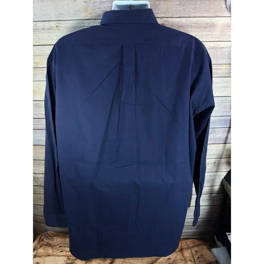 Polo Ralph Lauren Blake Blue Button Down Shirt Size XL 28x34